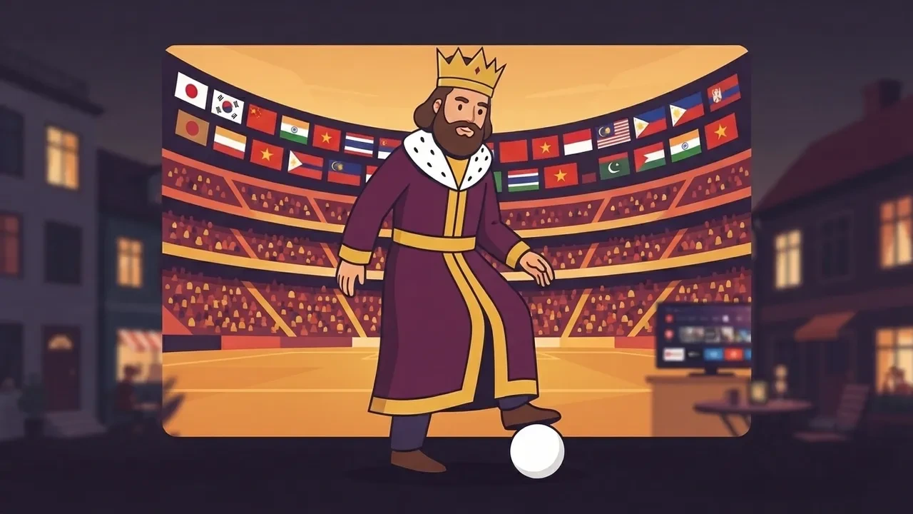 Se AFC Champions League med IPTV KING