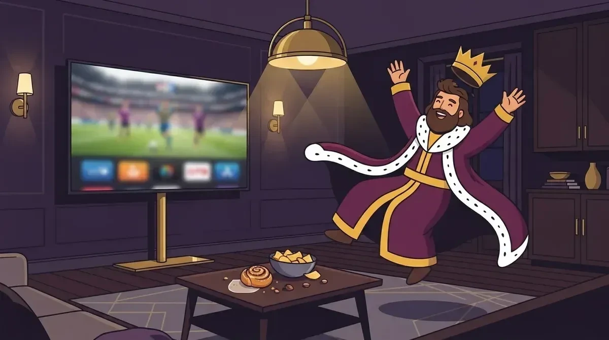 IPTV KING: Ett IPTV abonnemang – allt innehåll ingår